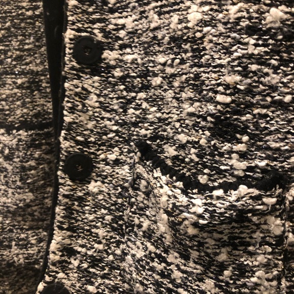 Nordstrom Exclusive Boucle Tweed Cardigan Sz. L - Picture 4 of 6